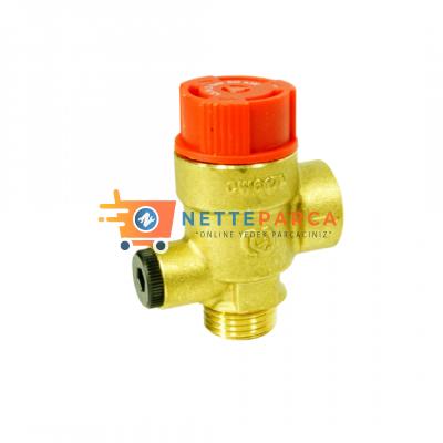 Ariston Microtec TX Sondalı Manometre Bağlantılı 3 Bar Emniyet Ventili Novasfer