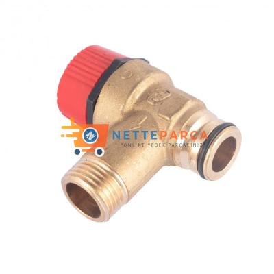 Baymak Baxi Oring Geçmeli 3 Bar Emniyet Ventili Novasfer