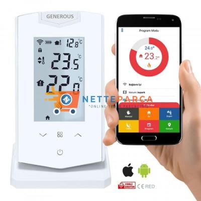 Generous Oda Termostatı Smart Kablosuz RT015RFS