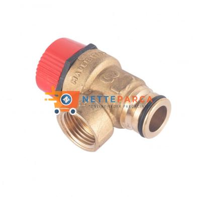 Oring Geçmeli 3 Bar Emniyet Ventili (İç Dişli) Novasfer