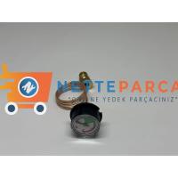 WIKA MANOMETRE BAYMAK YENİ-ALARKO TRENDY WARMHOUSE SANICA Ø27MM L:450MM GEAR G1/4" BAKIR BORU