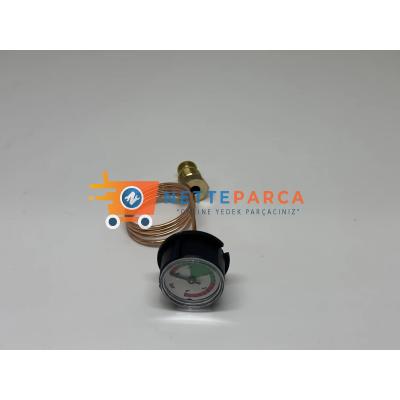 WIKA MANOMETRE BAYMAK YENİ-ALARKO TRENDY WARMHOUSE SANICA Ø27MM L:450MM GEAR G1/4" BAKIR BORU