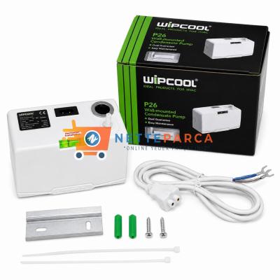 Wipcool P26 Sessiz Klima Su Tahliye Pompası | Tüm Markalarla Uyumlu Drenaj Motoru